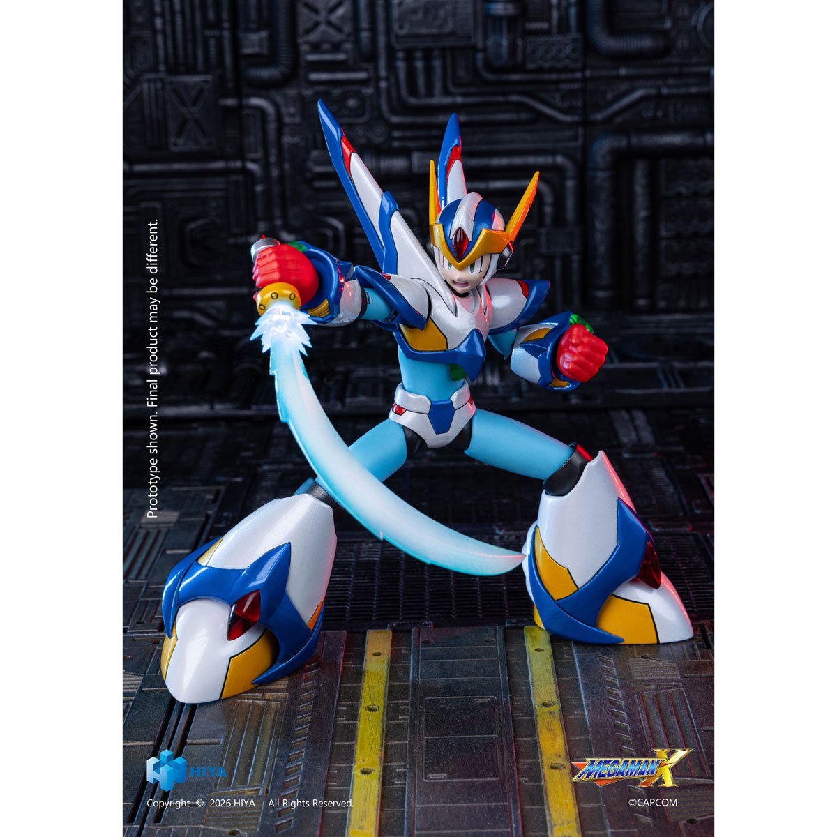 Mega Man X Falcon Armor Version Exquisite Basic Series None Scale 6-Inch Action Figure