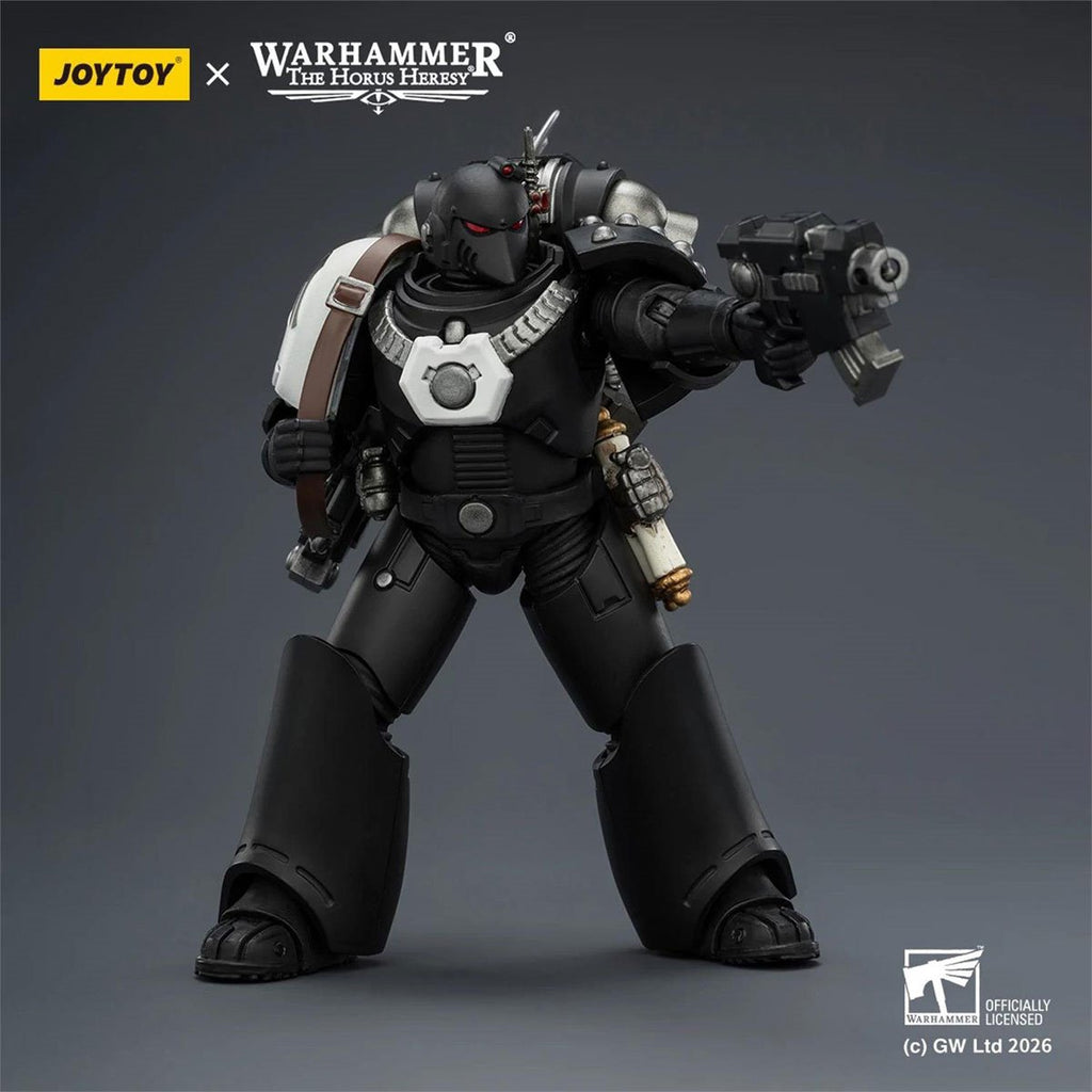 Joy Toy Warhammer The Horus Heresy Raven Guard MKVI Tactical Sergeant 1:18 Scale Action Figure