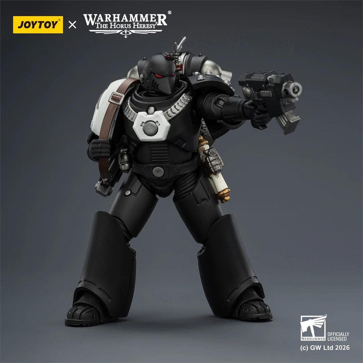 Joy Toy Warhammer The Horus Heresy Raven Guard MKVI Tactical Sergeant 1:18 Scale Action Figure