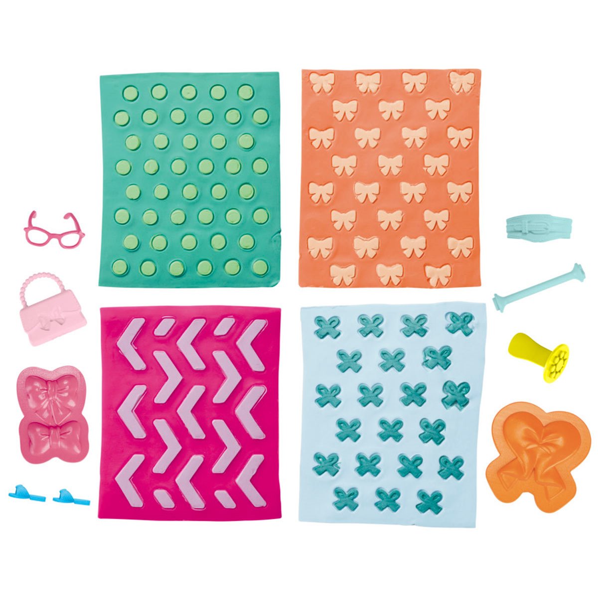 Play-Doh Barbie Designer Pattern Packs Wave 1 Set of 3
