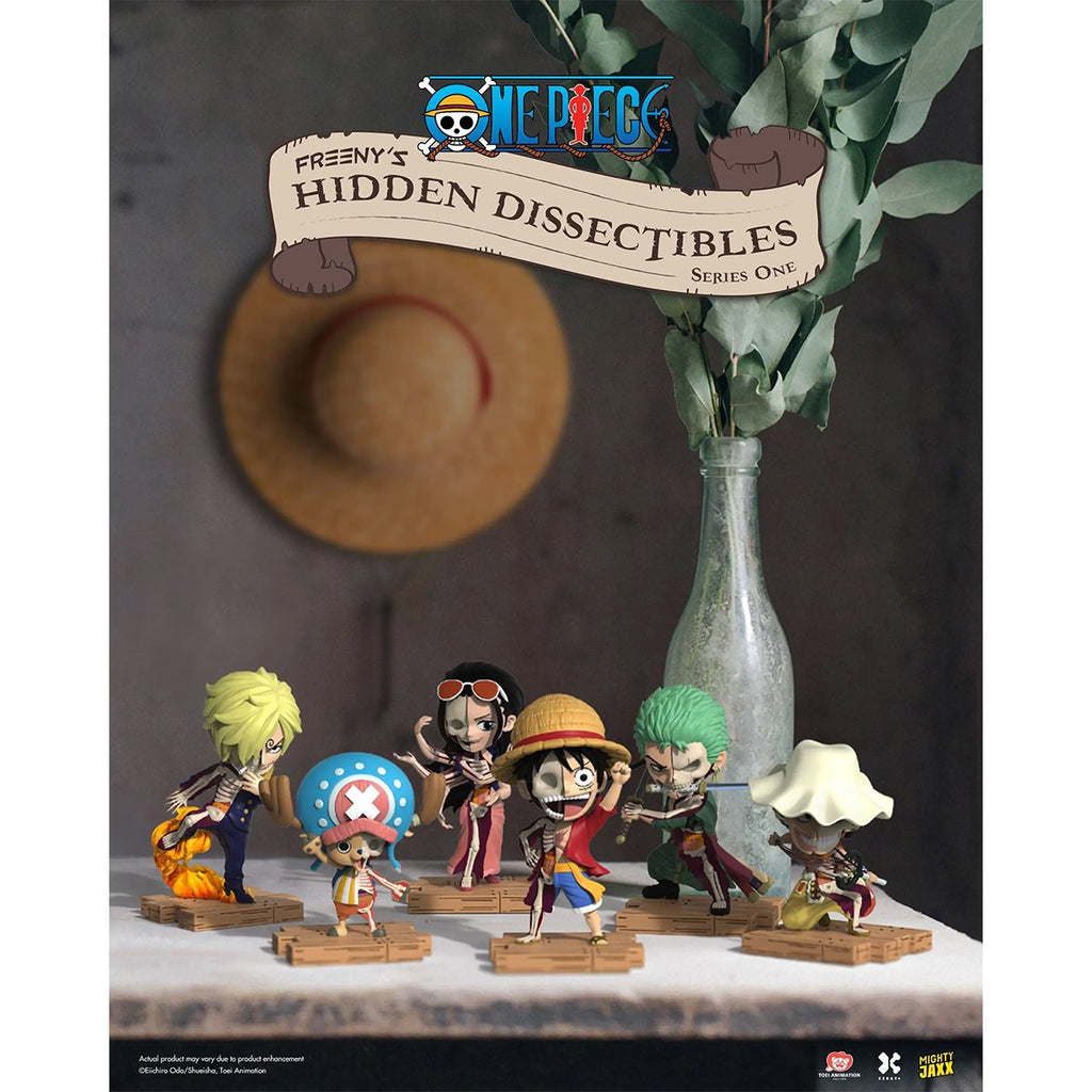 One Piece Series 1 Freeny's Hidden Dissectibles Mini-Figure Display Tray of 12