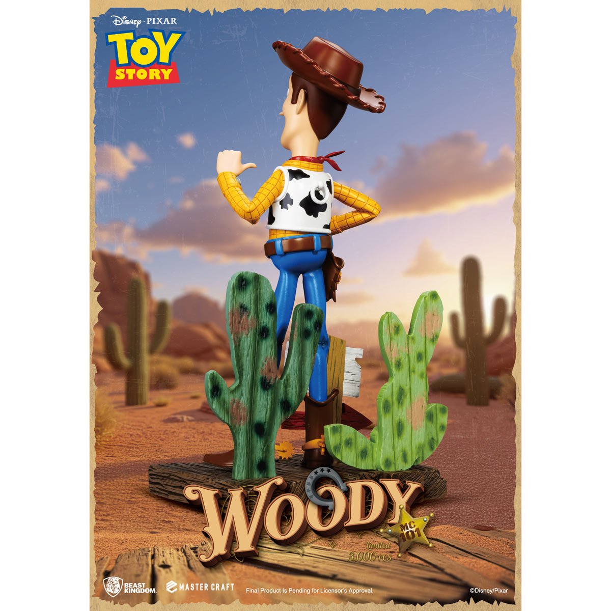 Toy Story Sheriff Woody MC-101 Master Craft Statue