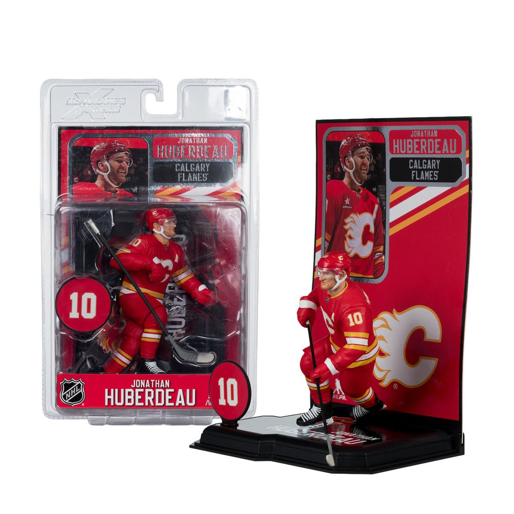 NHL SportsPicks Calgary Flames Jonathan Huberdeau 7-Inch Posed Figure