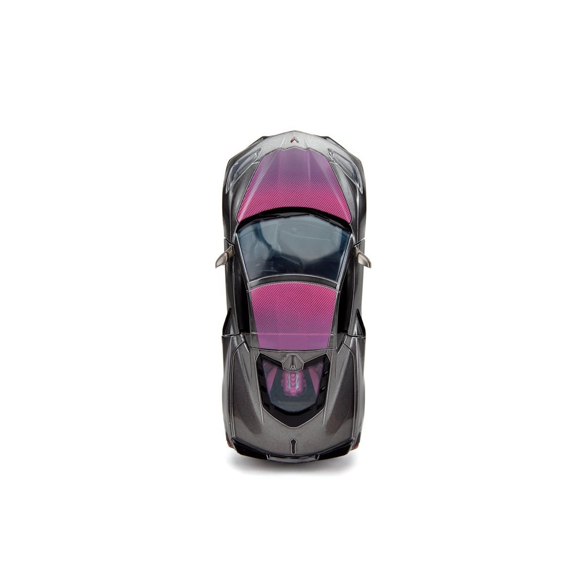 Pink Slips 2020 Corvette Stingray with Base 1:24 Scale Die-Cast Metal Vehicle