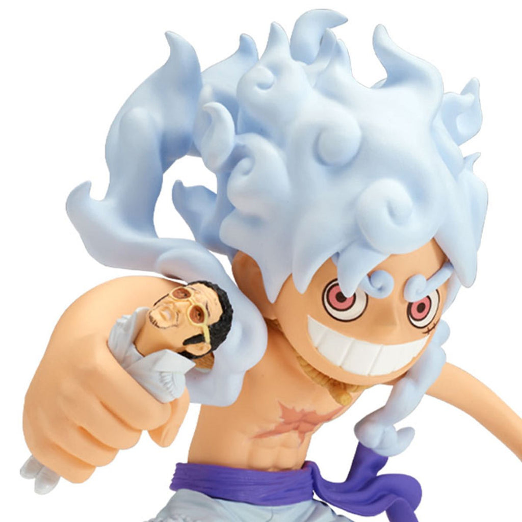 One Piece Monkey D. Luffy vs Borsalino Banpresto Mega World Collectable Figure