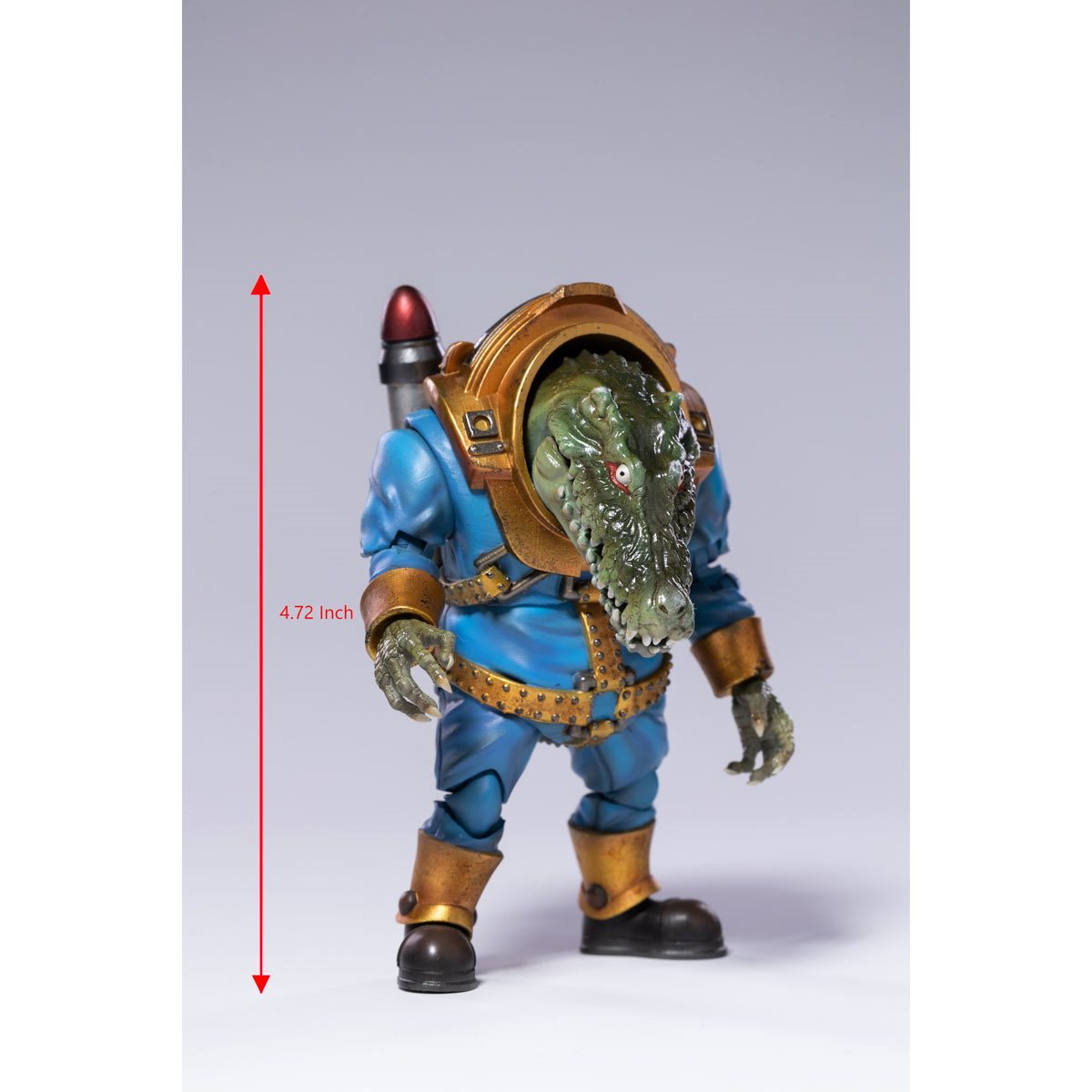 Judge Dredd Klegg Mercenary Exquisite Mini Series 1:18 Scale Action Figure