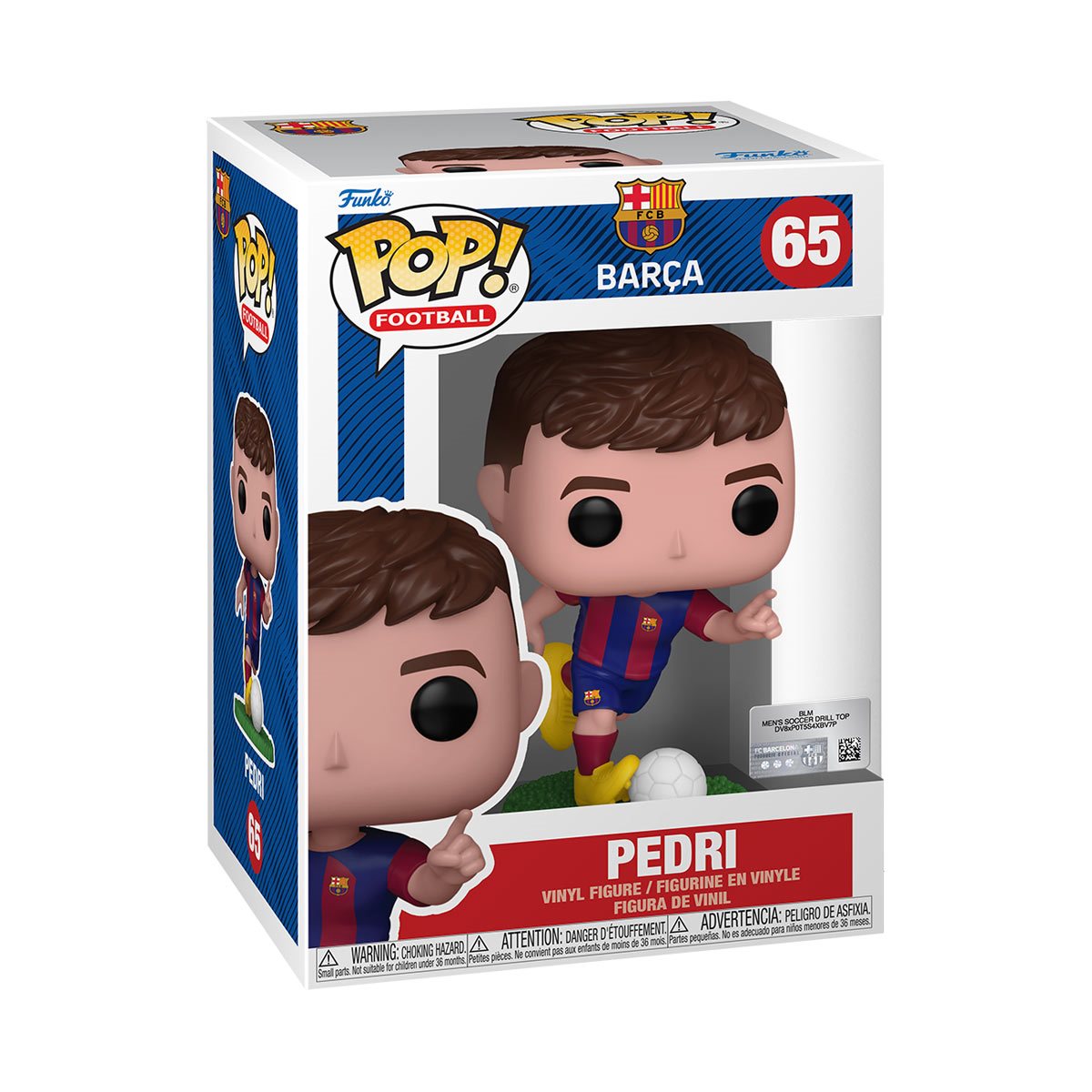 Football Barcelona Pedri Funko Pop! Vinyl Figure #65