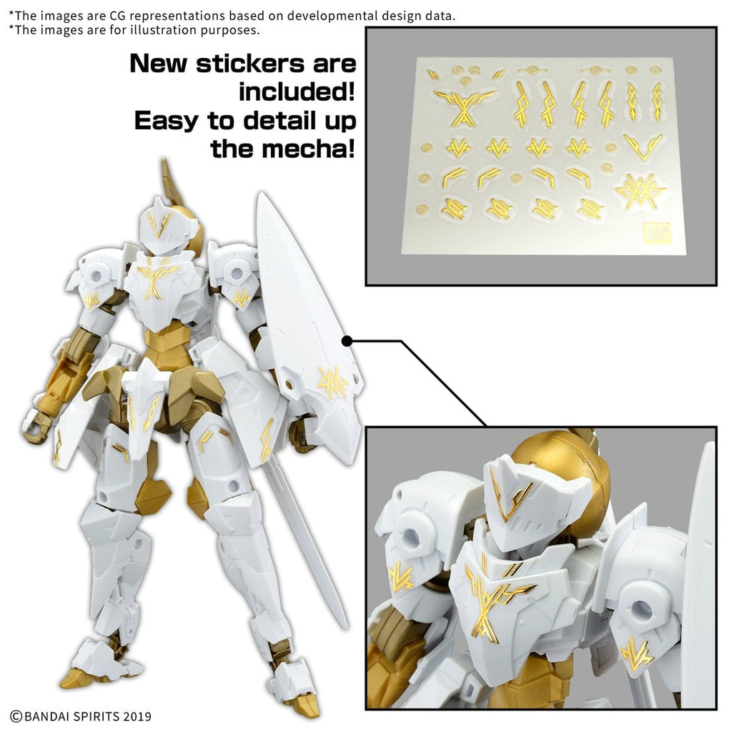 30 Minute Missions EXM-A9rk Spinatio Royal Knight Type 1:144 Scale Model Kit