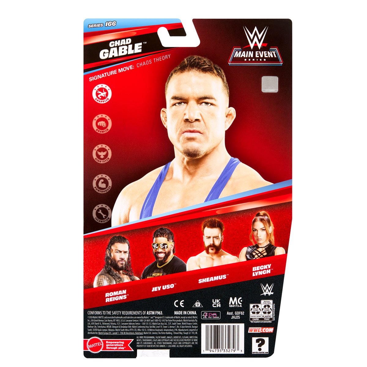 WWE Main Event Series Figure Series 166 Action Figure Case of 8