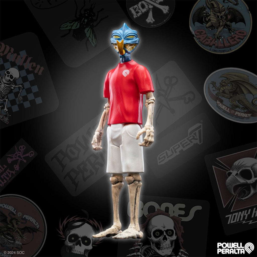 Powell-Peralta Steve Caballero Dragon (Mt. Trashmore '85) 3 3/4-Inch ReAction Figure