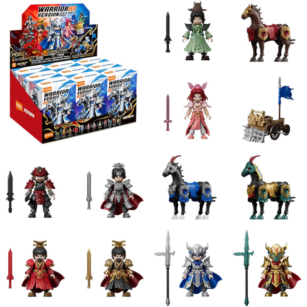 Herospire Warrior Version 10 Chu and Han Saga Model Kit Case of 9