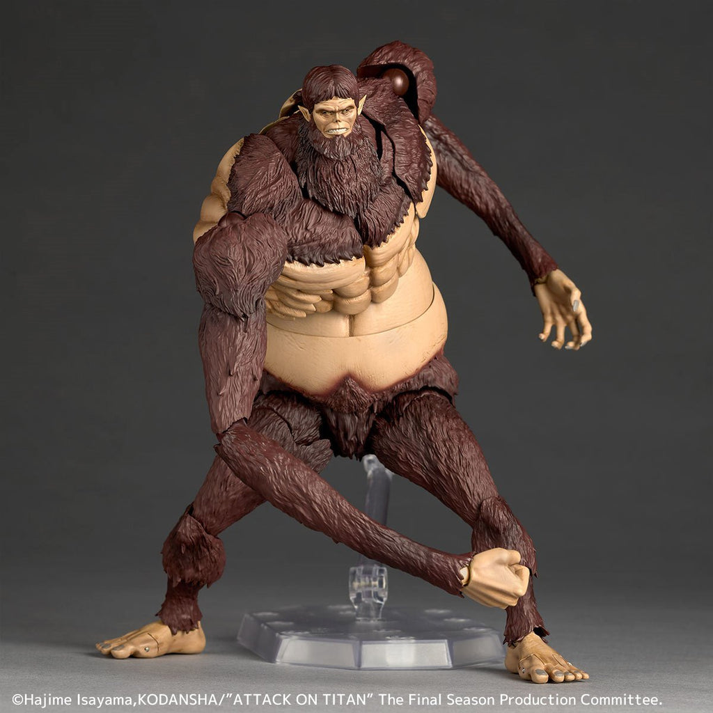 Attack on Titan Beast Titan Revoltech Amazing Yamaguchi Action Figure
