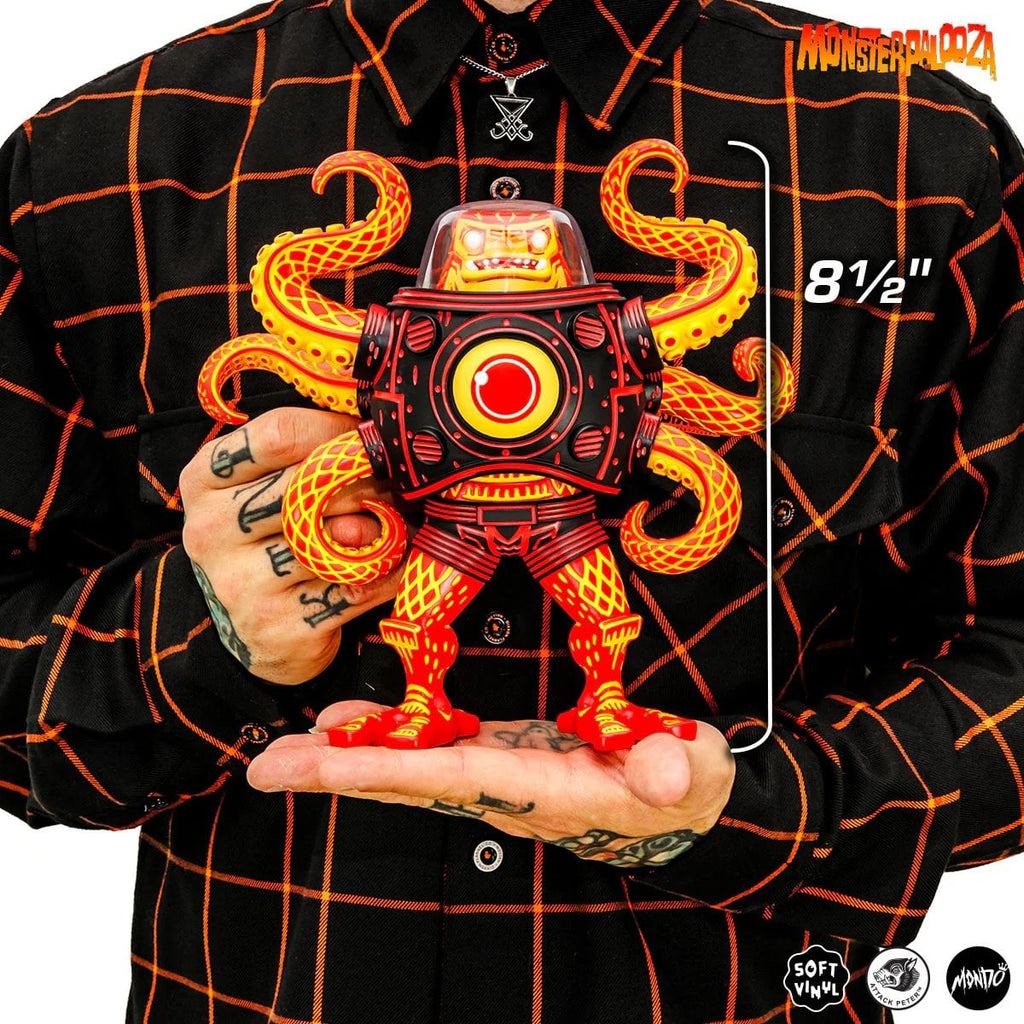 Takoro by Attack Peter Heat Wave Variant Soft Vinyl Figure - Monsterpalooza Exclusive