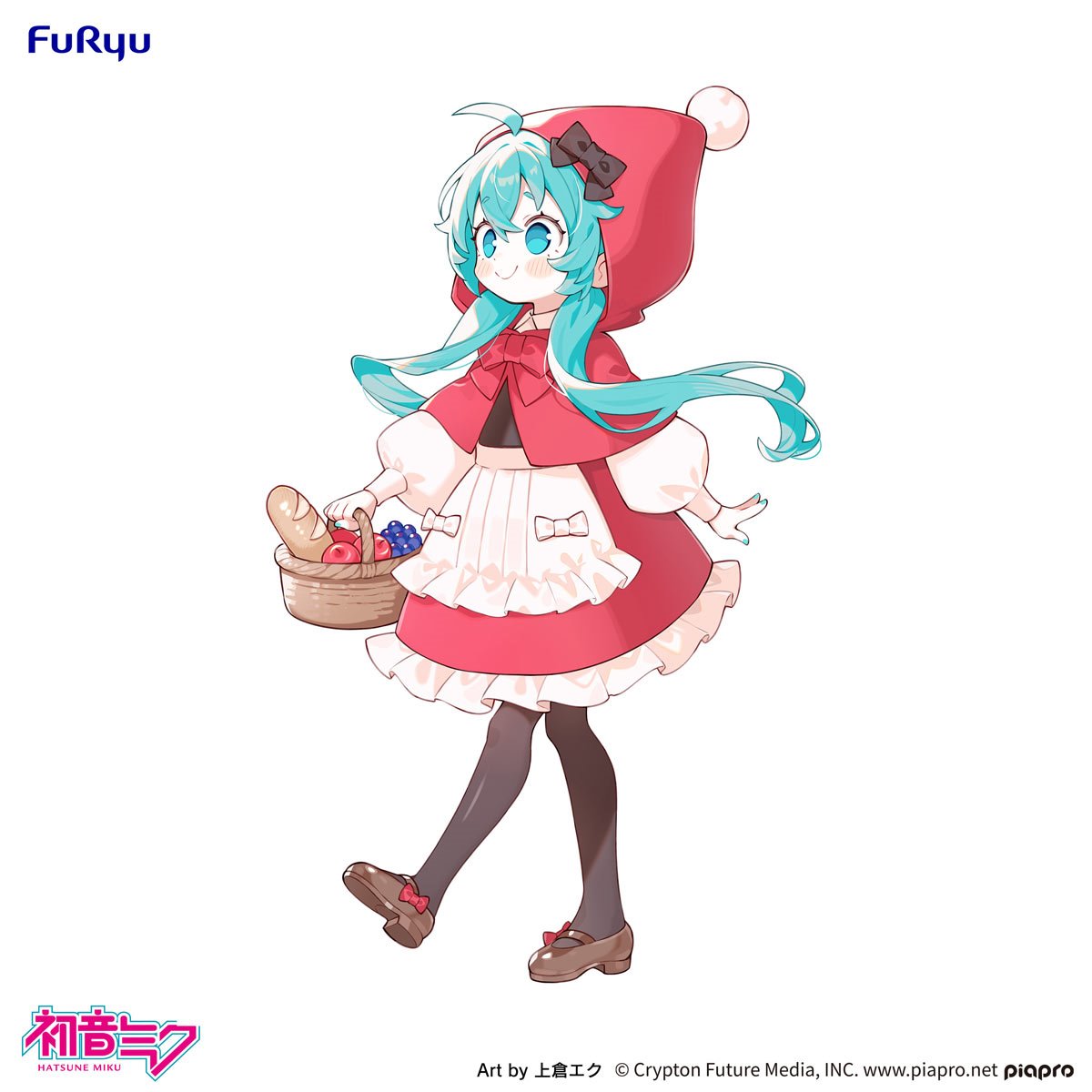 Vocaloid Hatsune Miku Little Red Riding Hood Version Desktop Fairy Statue
