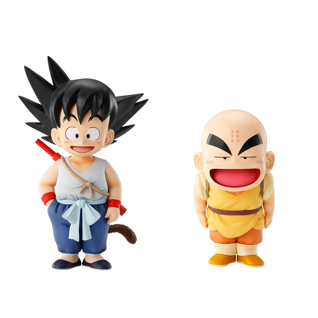 Dragon Ball Son Goku and Krillin Son Goku Training Section Ichibansho Masterlise Statue