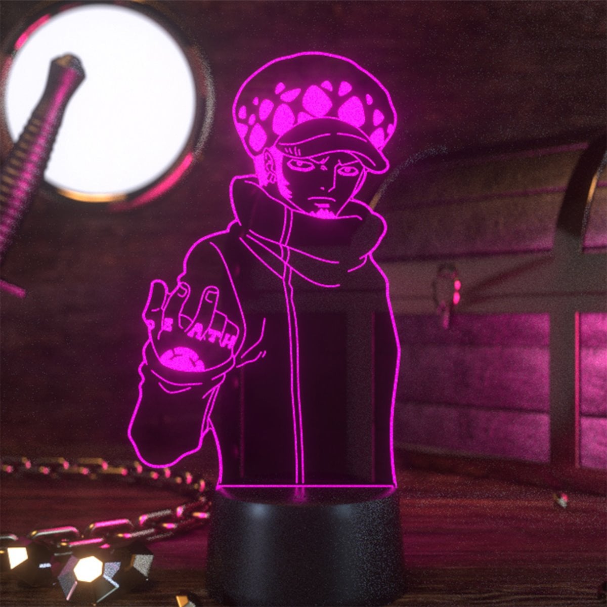 One Piece Law Otaku Lamp