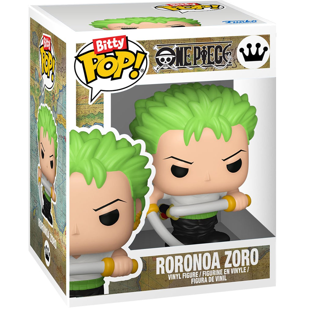 One Piece Roronoa Zoro and Sanji Funko Bitty Pop! Mini-Figure 2-Pack