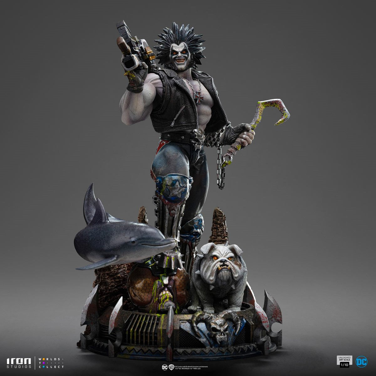 DC Comics Lobo Unleashed 1:10 Art Scale Limited Edition Statue
