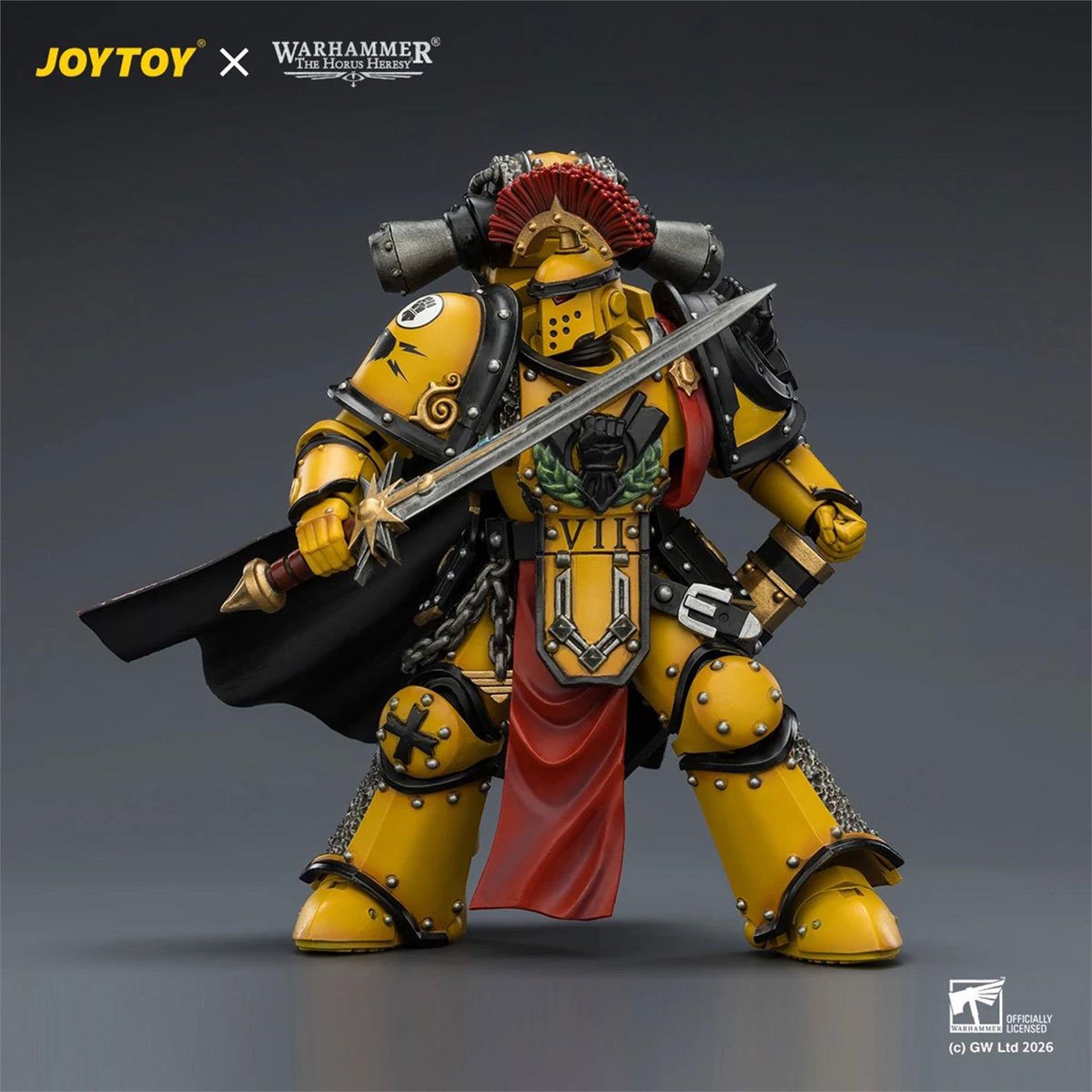 Joy Toy Warhammer The Horus Heresy Imperial Fists Legion Praetor 1:18 Scale Action Figure