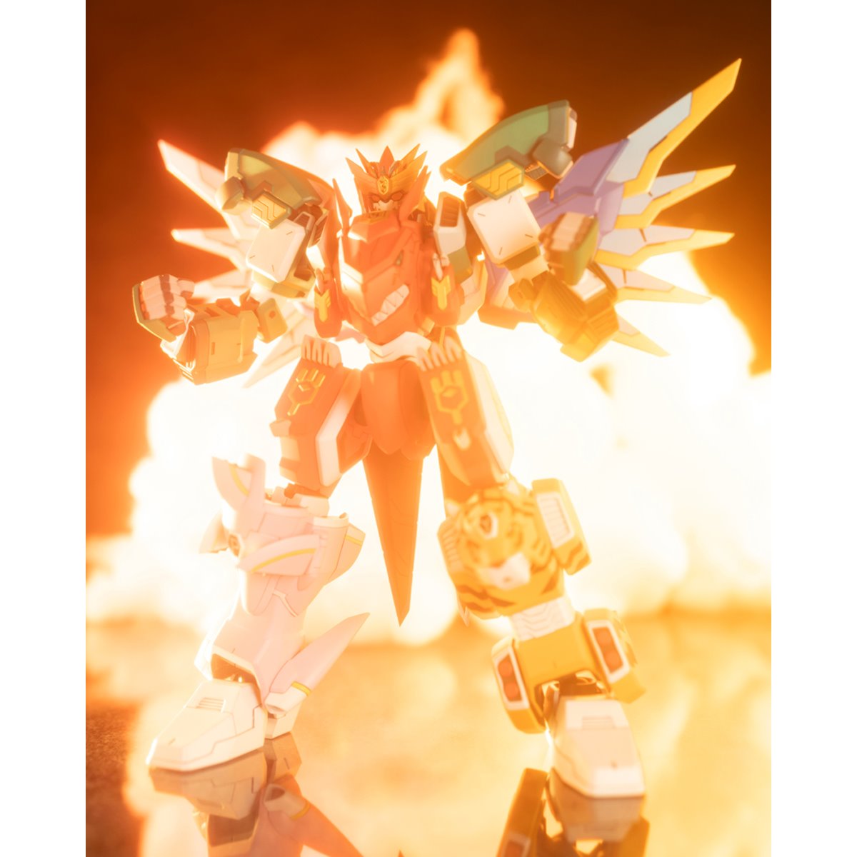 The Red Ranger Becomes an Adventurer in Another World Maximum Kizuna Kaiser Model Kit