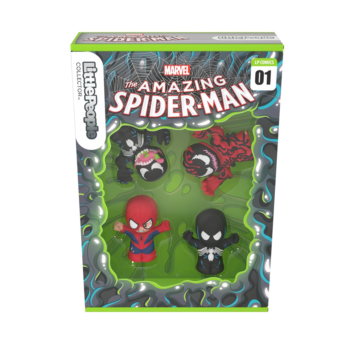 Marvel Spider-Man: Issue 1 Little People Collector Figure Set