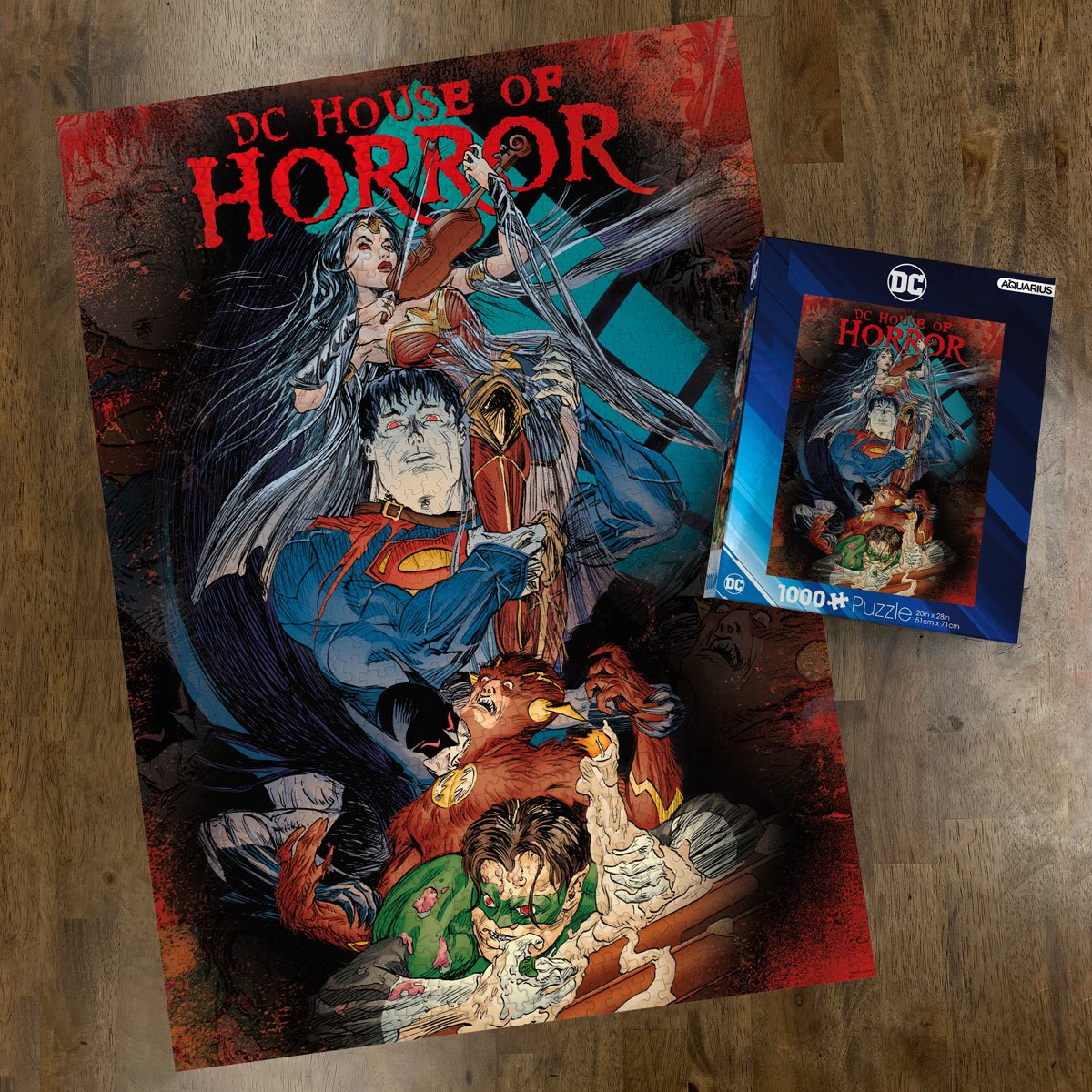 DC Comics House of Horror 1,000-Piece Puzzle