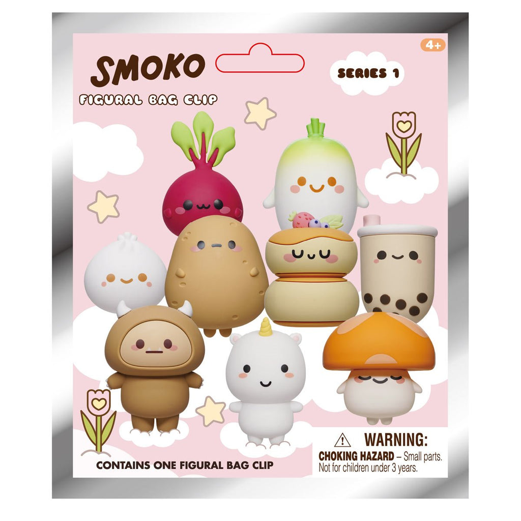 Smoko Series 1 3D Foam Bag Clip Random 6-Pack