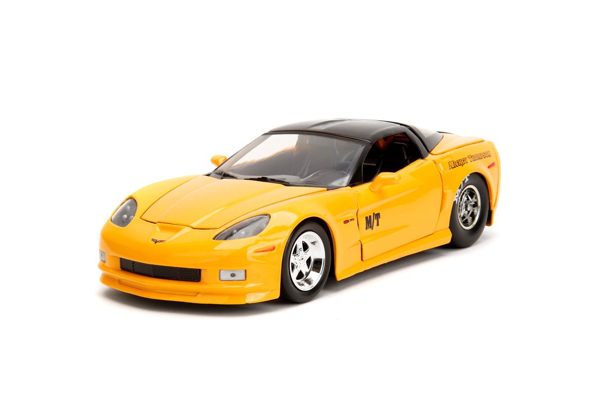 Bigtime Muscle 2006 Chevrolet Corvette Z06 1:24 Scale Die-Cast Metal Vehicle