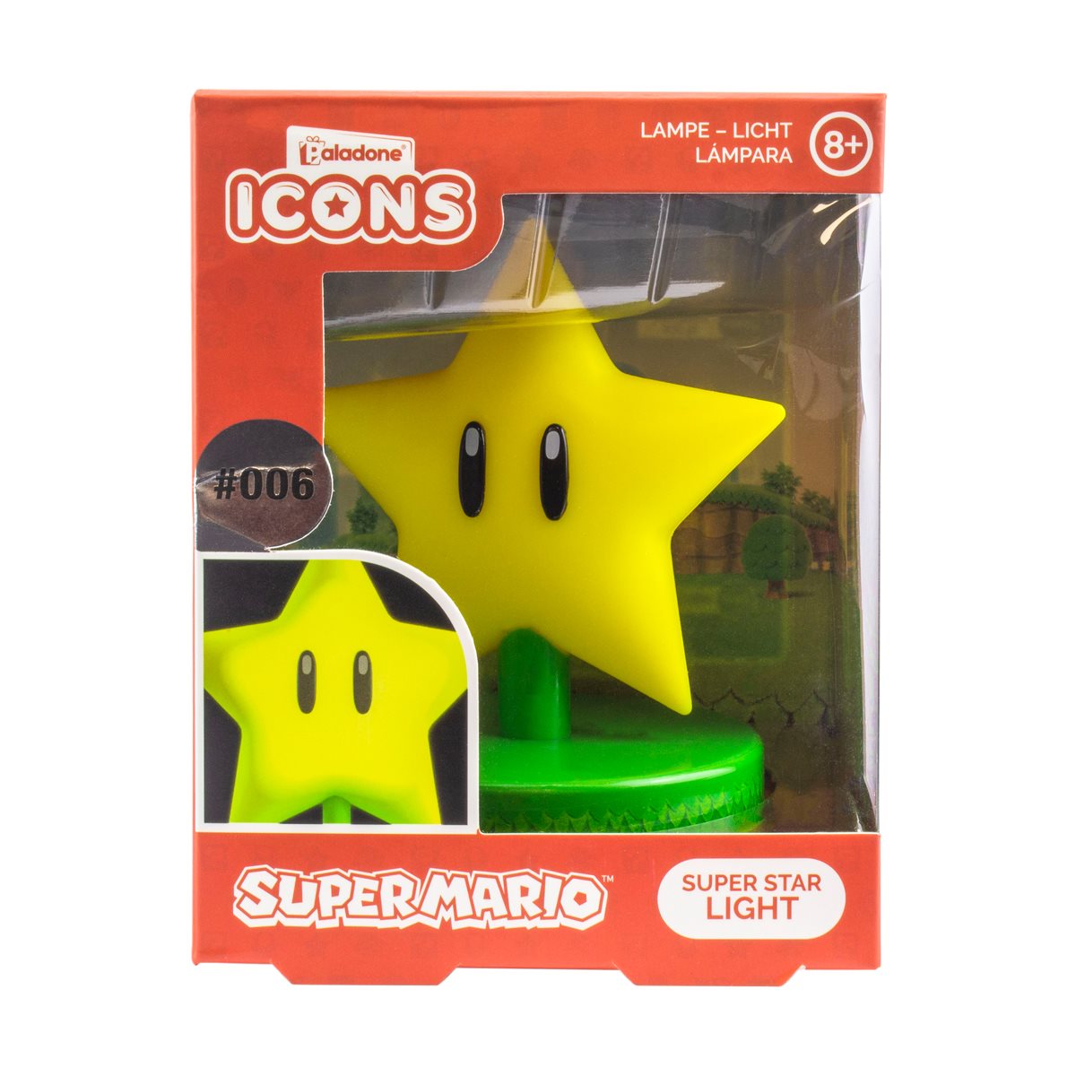 Super Mario Bros. Super Star Icon Light