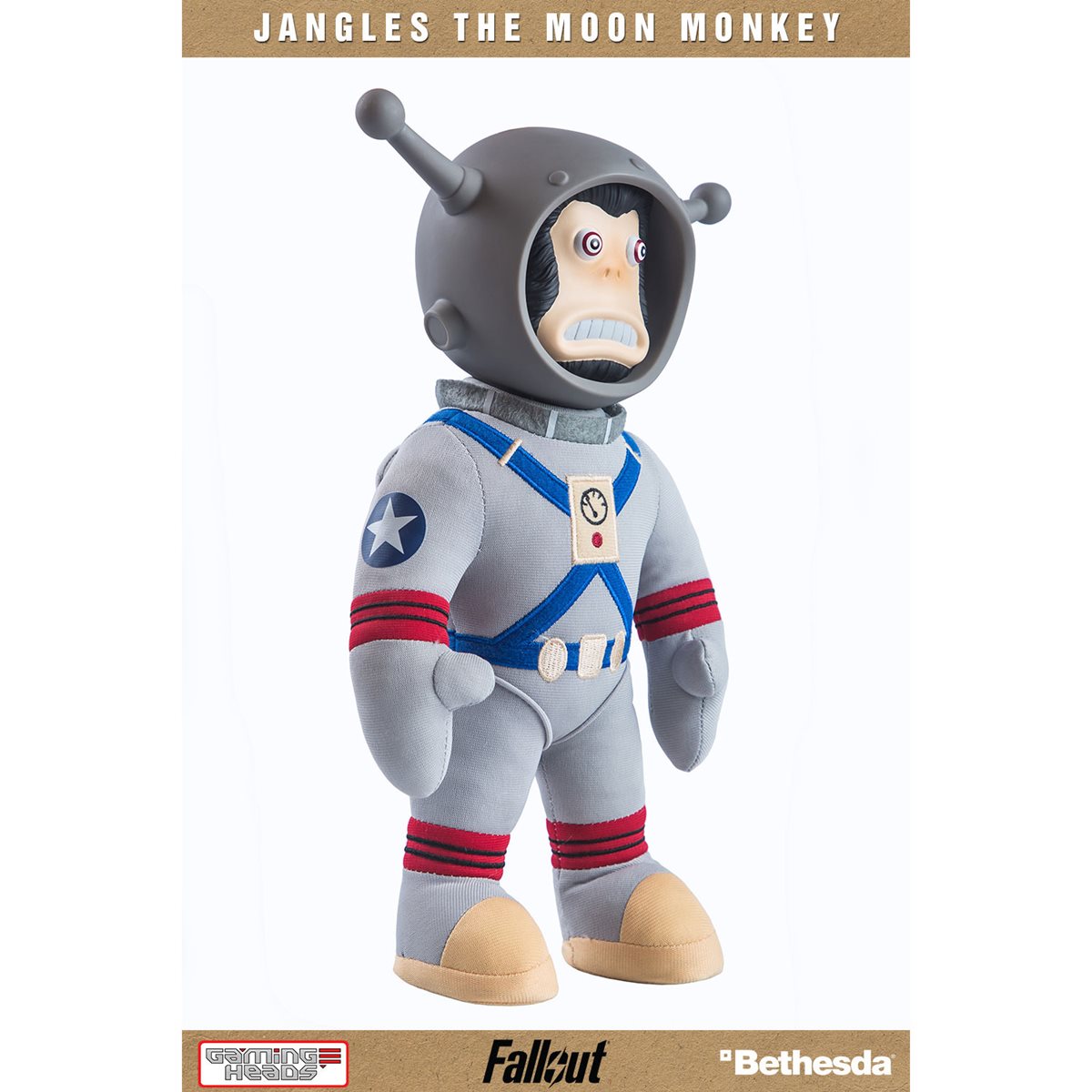 Fallout Jangles the Moon Monkey 12 1/2-Inch Tall Plush
