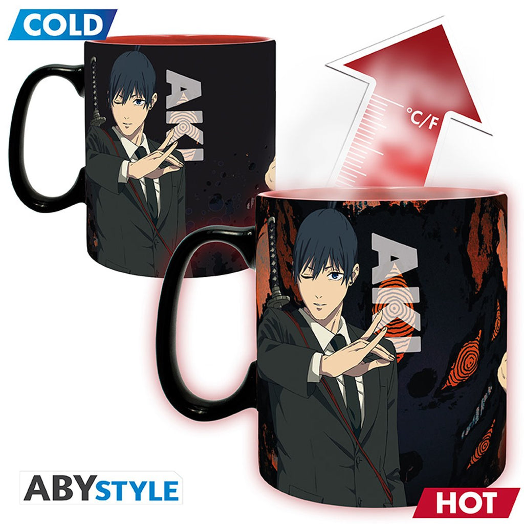Chainsaw Man Denji vs. Aki Heat Change Mug