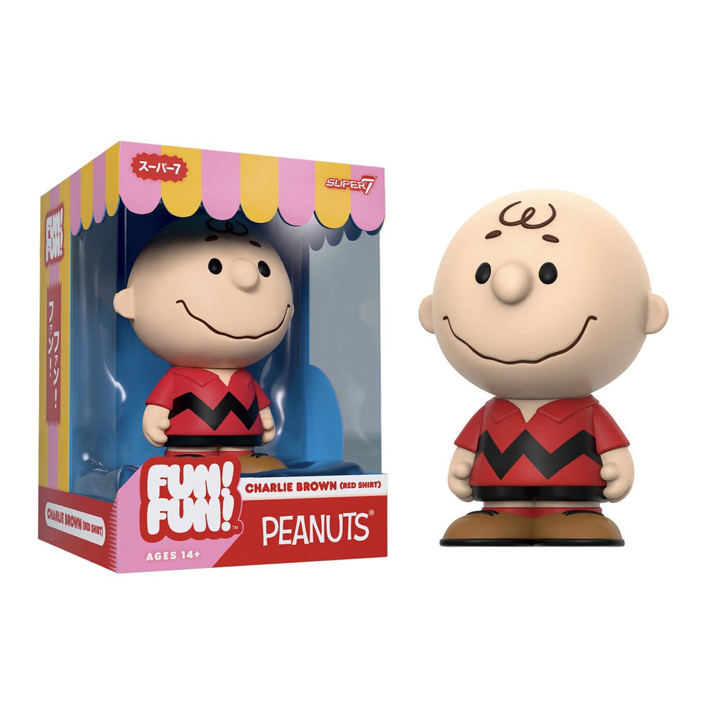 Peanuts Charlie Brown (Red Shirt) FUN! FUN! Vinyl Figure