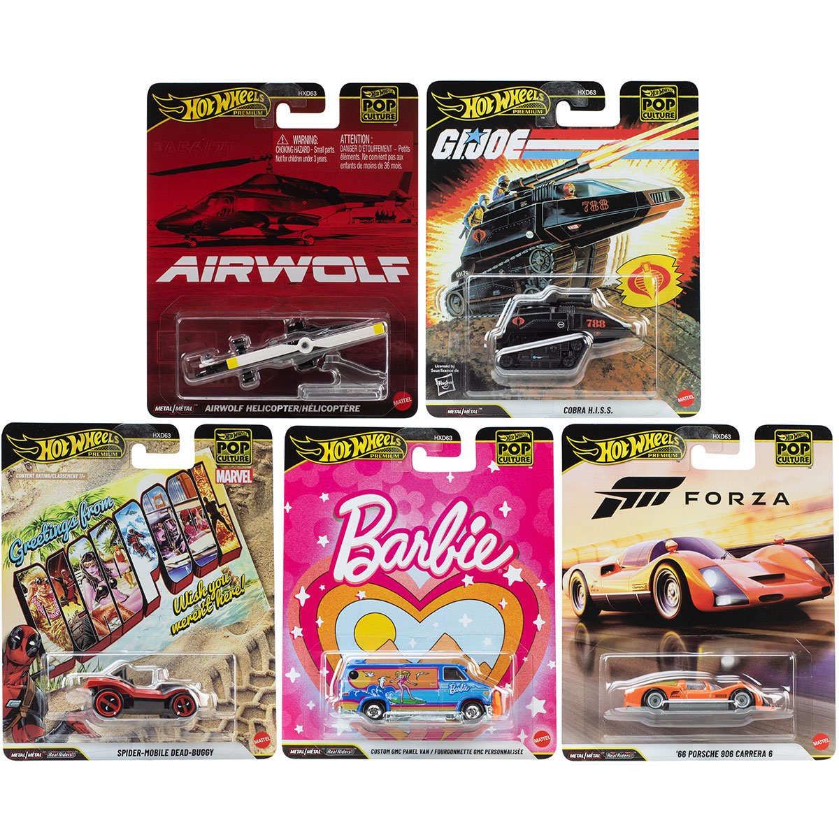 Hot Wheels Pop Culture 2026 Mix 3 Vehicle Case of 10