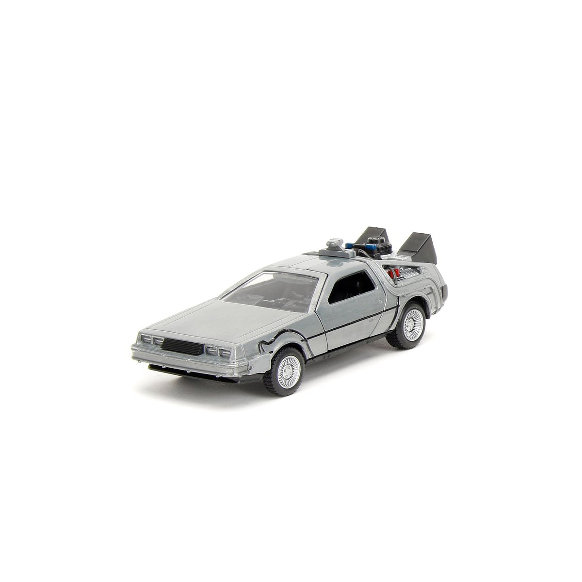 Hollywood Rides Back to the Future Time Machine 1:32 Die-Cast Metal Vehicle 3-Pack