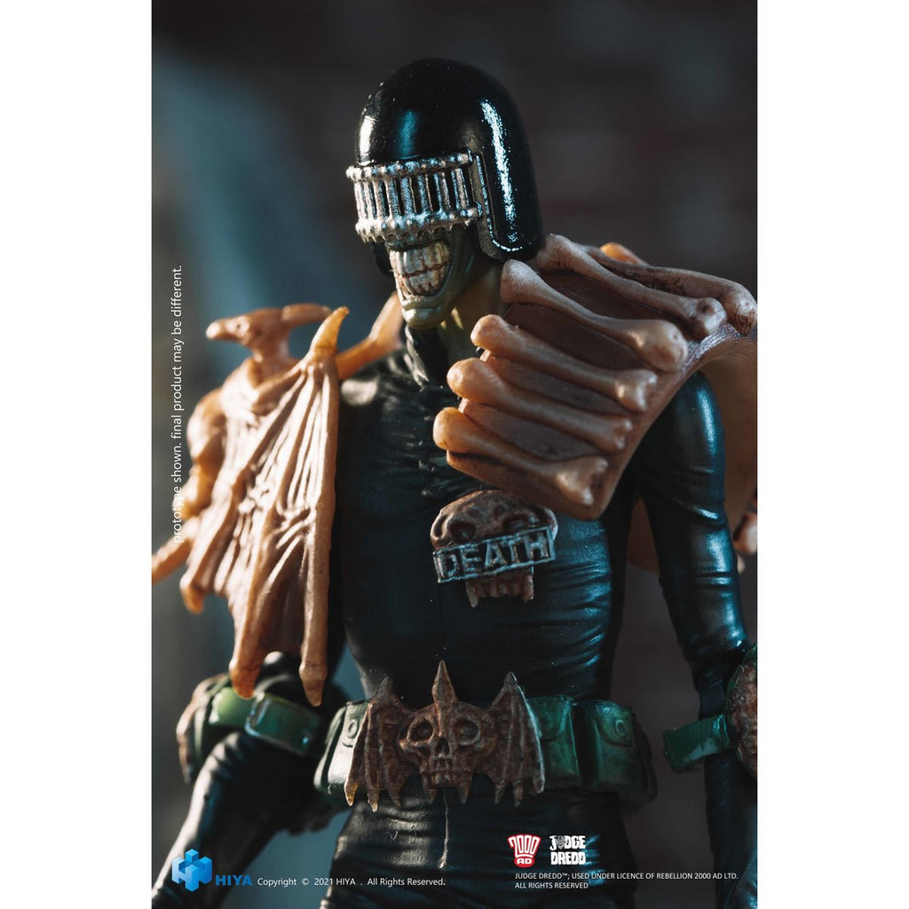 Judge Dredd Judge Death Exquisite Mini Series 1:18 Scale Action Figure