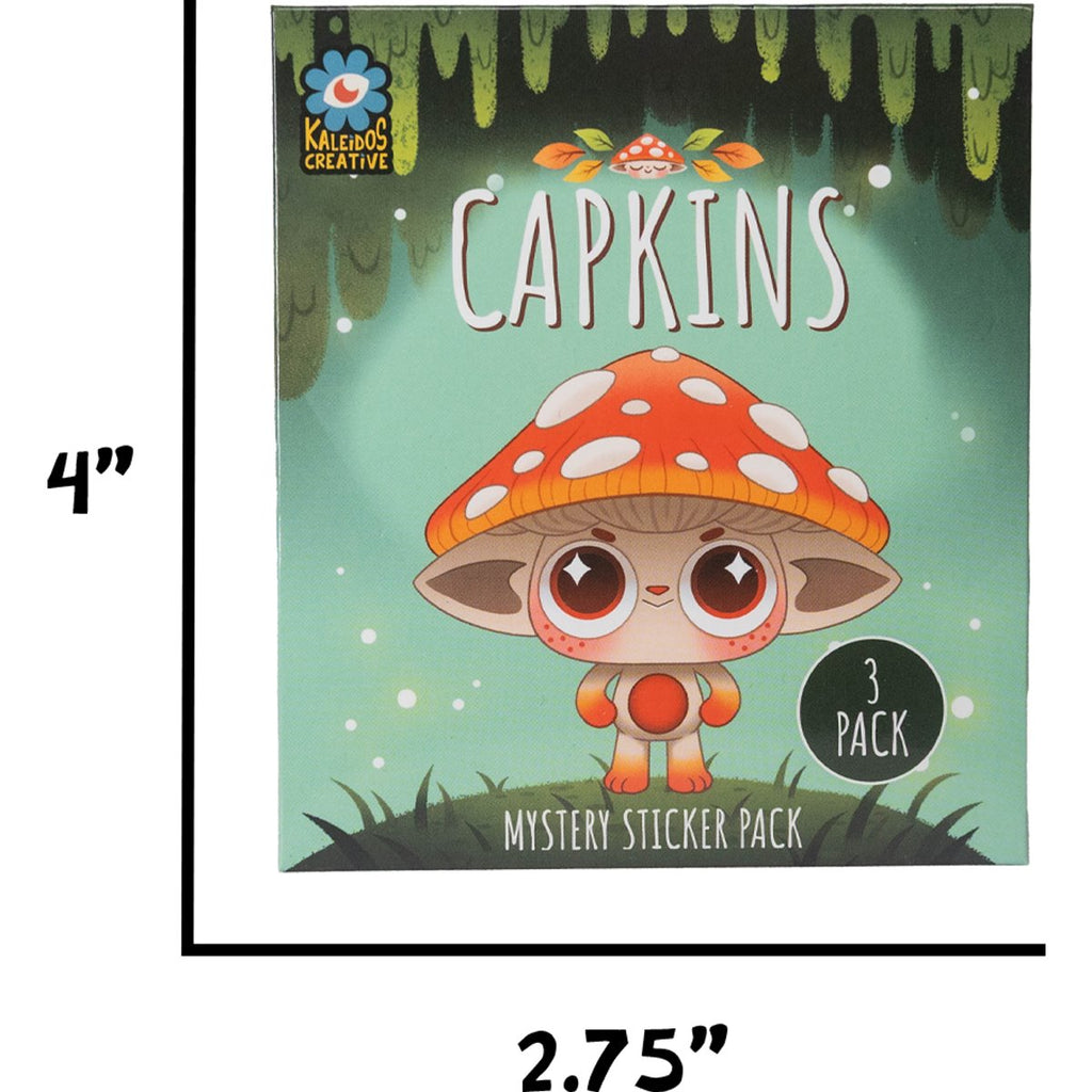 Capkins Mystery Sticker 3-Pack Case of 12