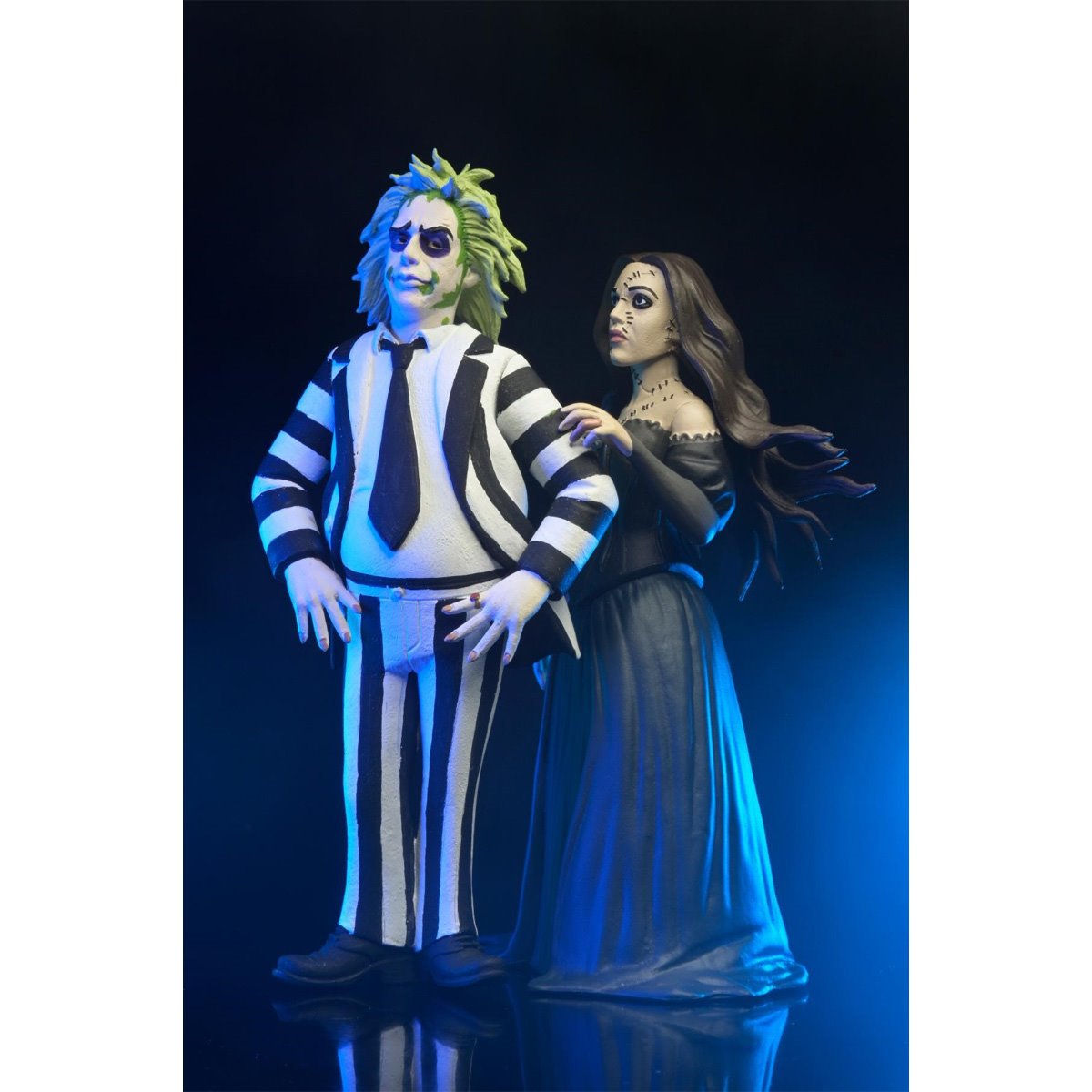 Beetlejuice 2 Beetlejuice and Delores Toony Terrors 6-Inch Scale Action Figure 2-Pack