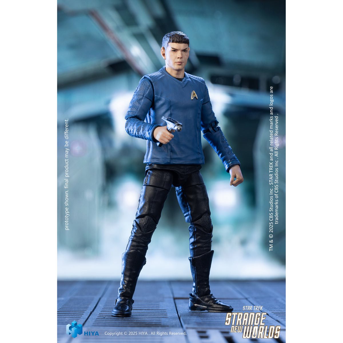 Star Trek: Strange New Worlds Spock Exquisite Mini Series 1:18 Scale Action Figure