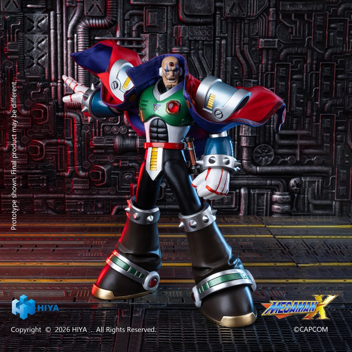 Mega Man X Sigma Exquisite Basic Series Non Scale 7-Inch Action Figure