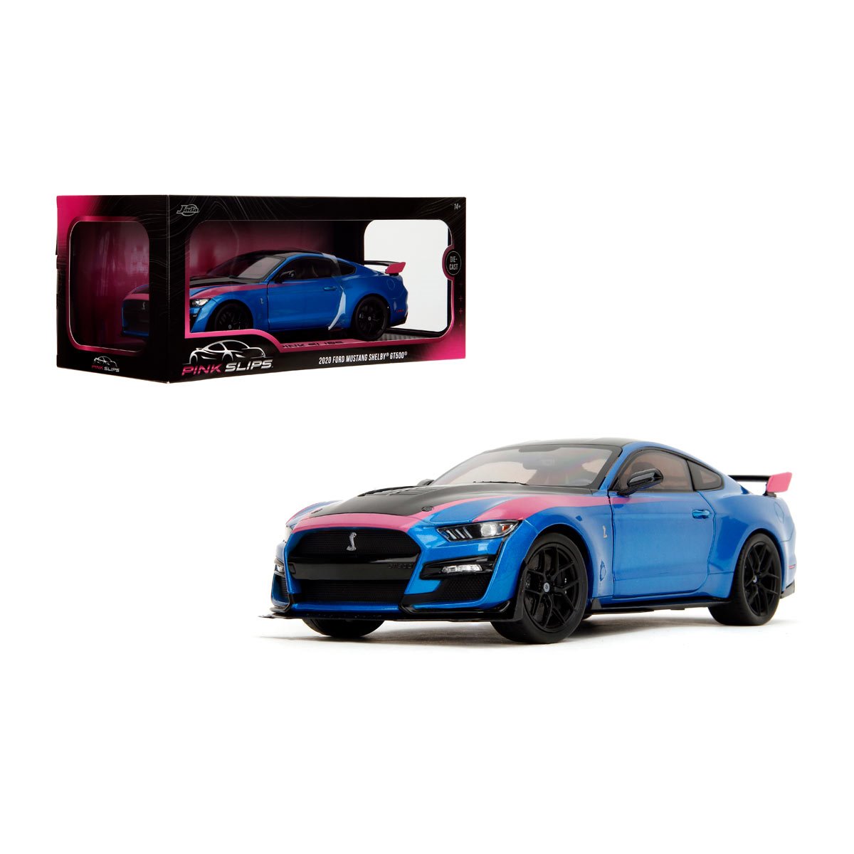 Pink Slips Wave 2 2020 Ford Mustang Shelby GT500 1:18 Scale Die-Cast Metal Vehicle