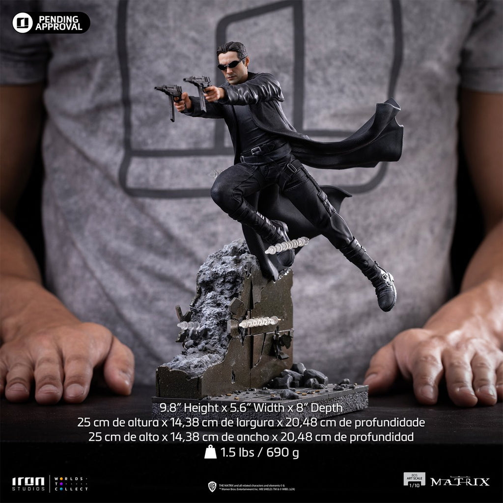 The Matrix Neo Battle Diorama Series 1:10 Art Scale Limited Edition Statue
