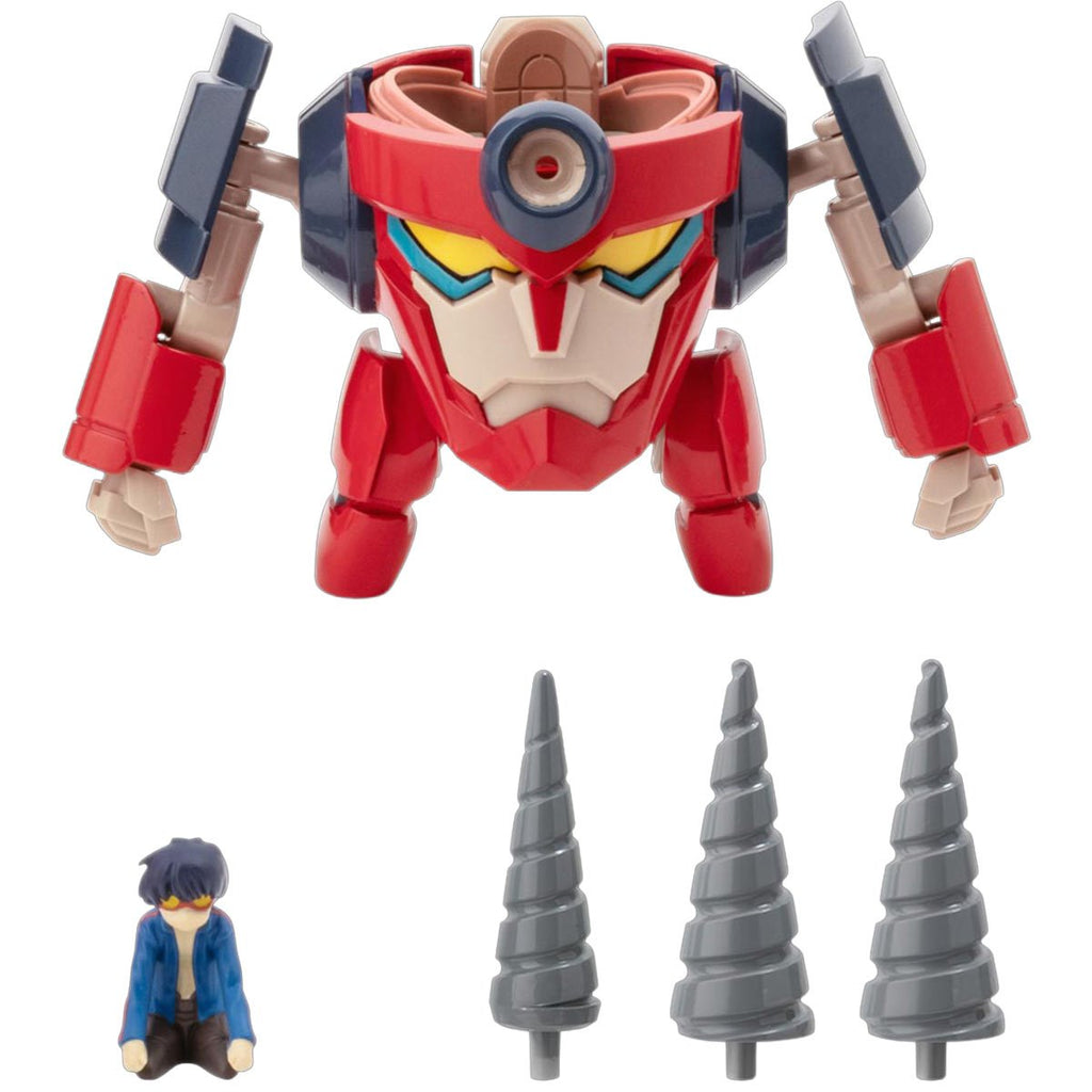 Tengen Toppa Gurren Lagann Metal Compact Lagann Action Figure