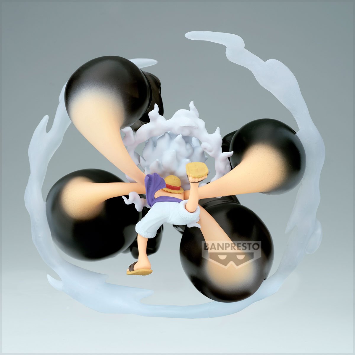 One Piece Monkey D. Luffy GEAR5 Gum-Gum Dawn Gatling World Collectable Figure Special Statue