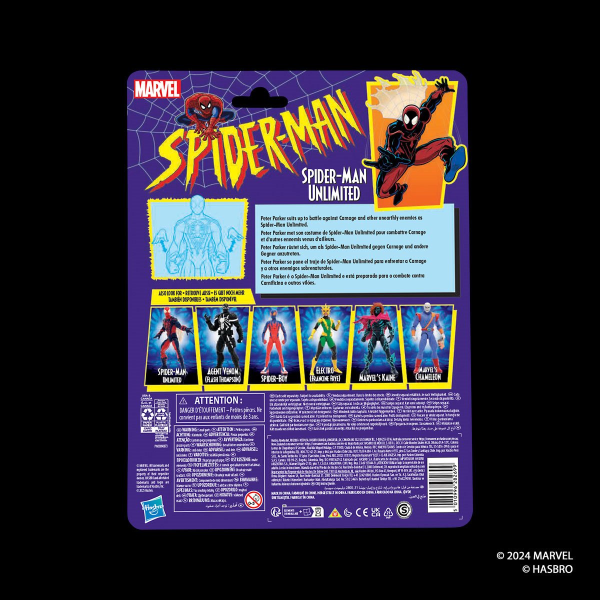 Spider-Man Marvel Legends Spider-Man Unlimited 6-Inch Action Figure