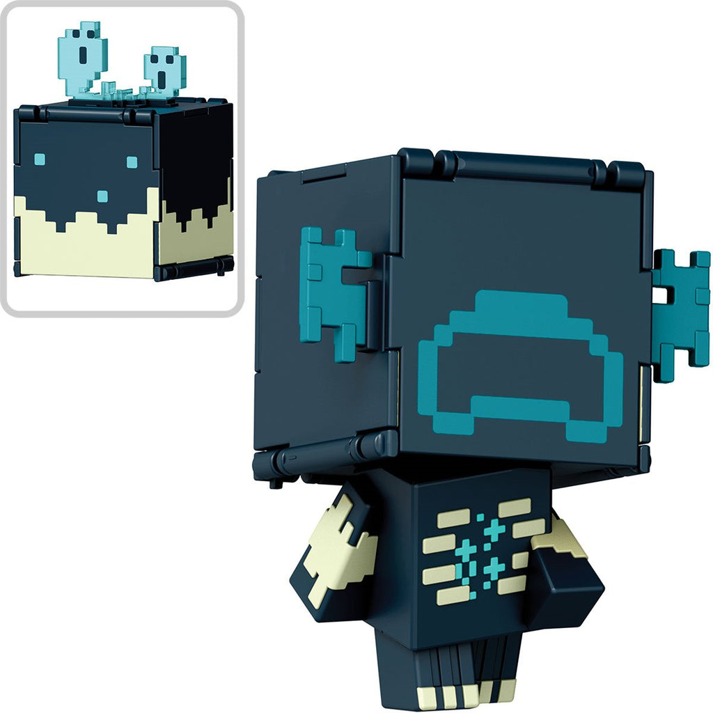 Minecraft Skulk Catalyst/Warden Flippin' Figs Action Figure