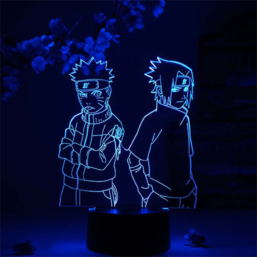 Naruto: Shippuden Naruto and Sasuke Young Otaku Lamp