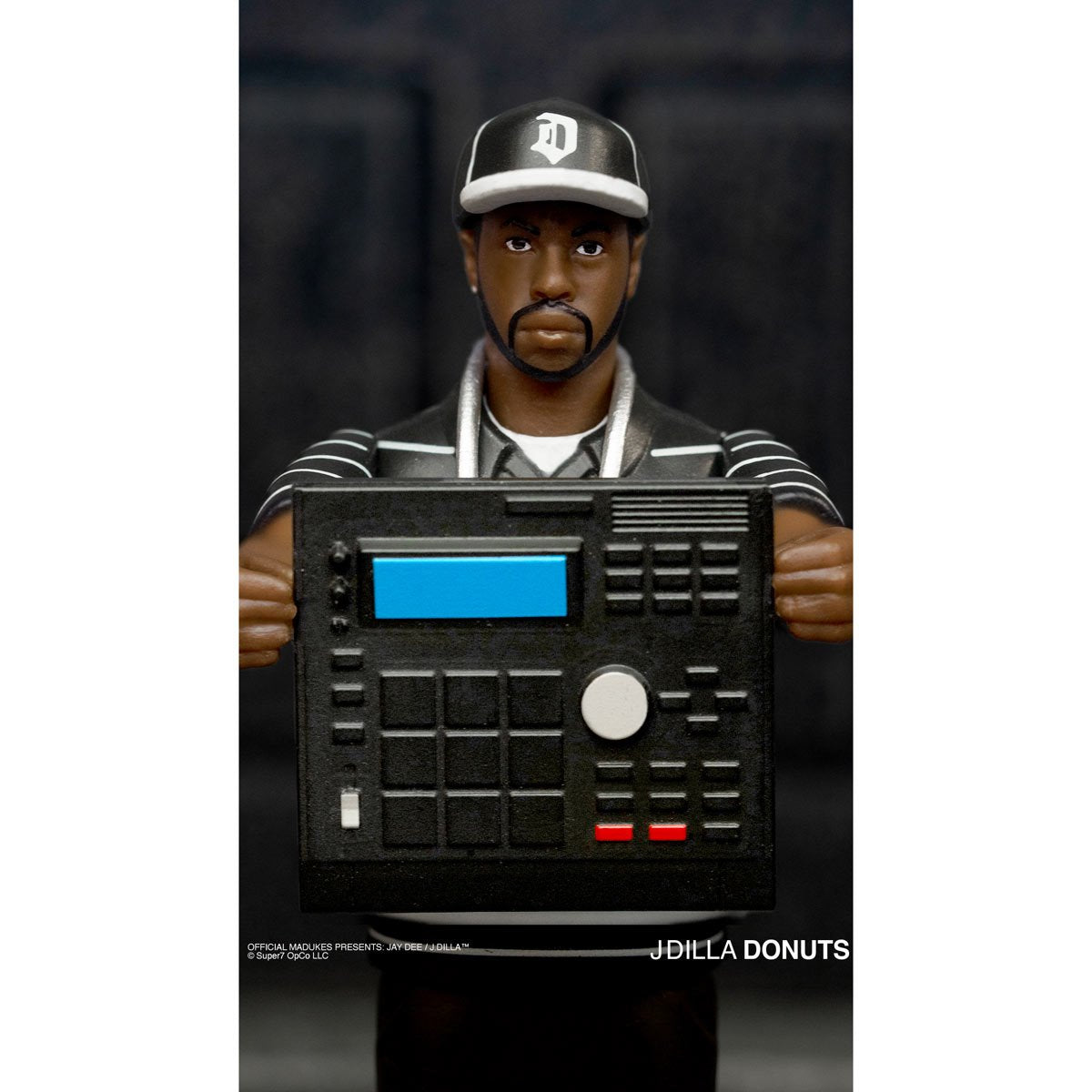 J Dilla (Donuts Smile Album Cover) 3 3/4-Inch ReAction Figure