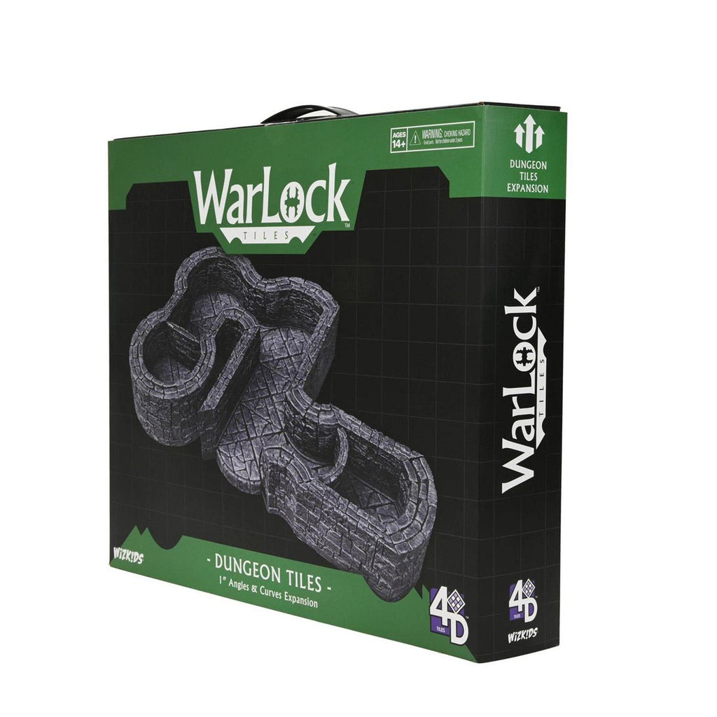 WarLock Tiles Expansion Pack 1-Inch Dungeon Angles & Curves Accessory Pack