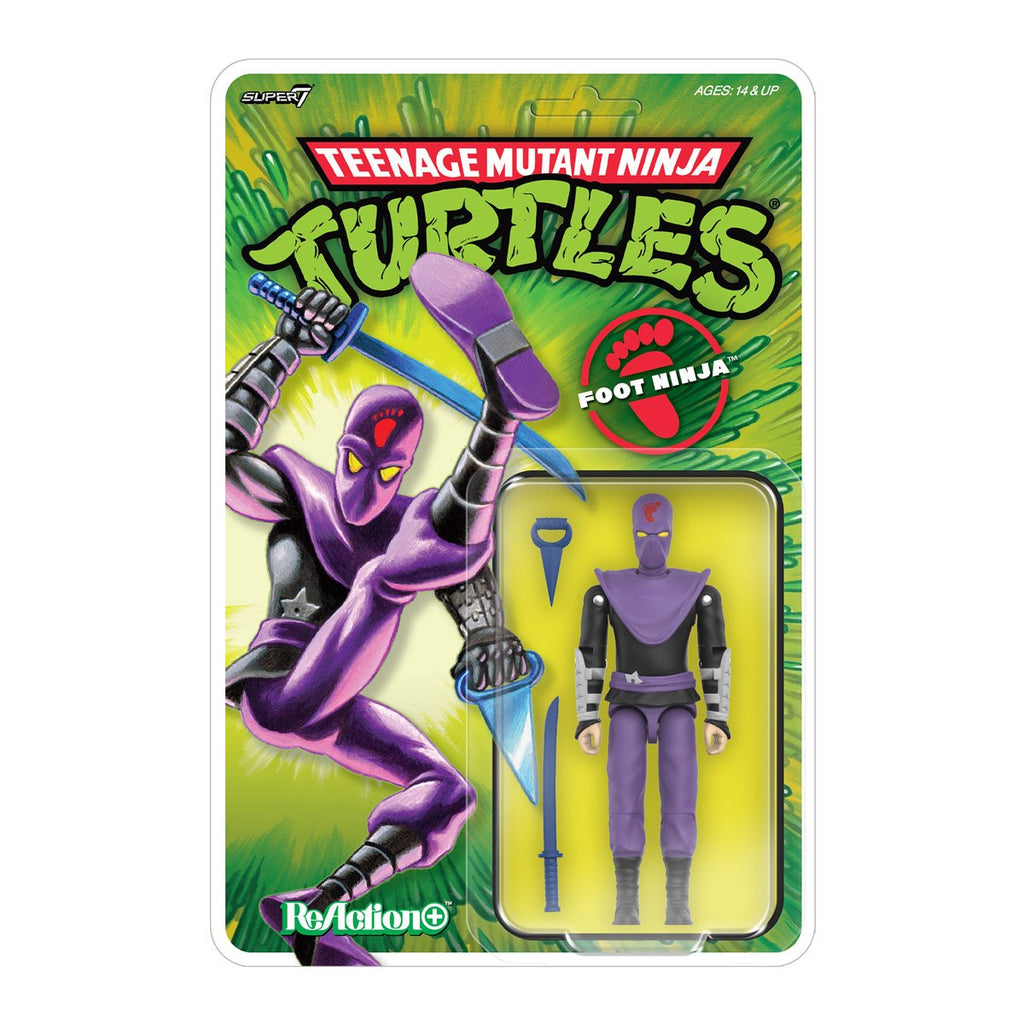 Teenage Mutant Ninja Turtles Foot Ninja 3 3/4-Inch ReAction+ Figure