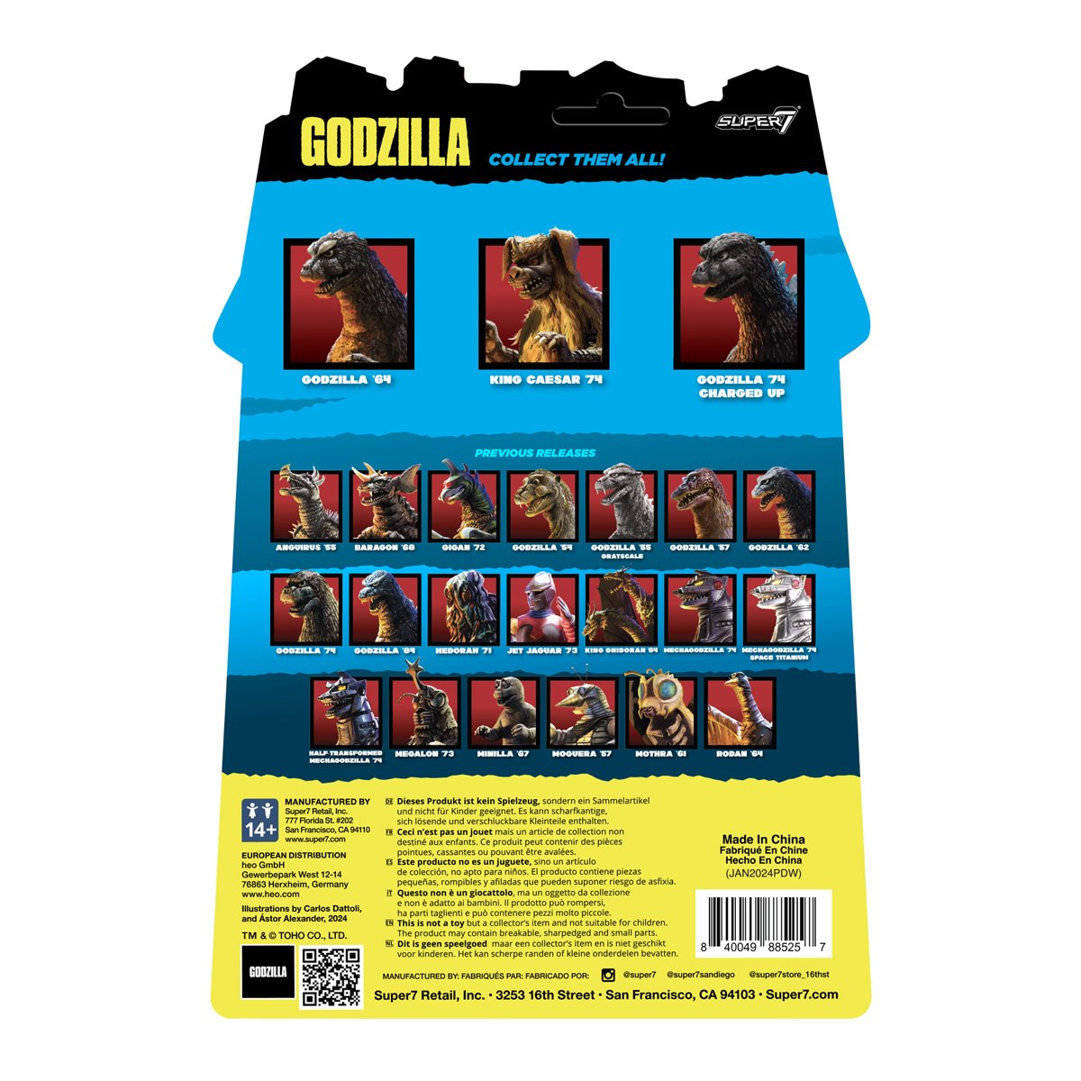 Godzilla 1964 3 3/4-Inch ReAction Figure